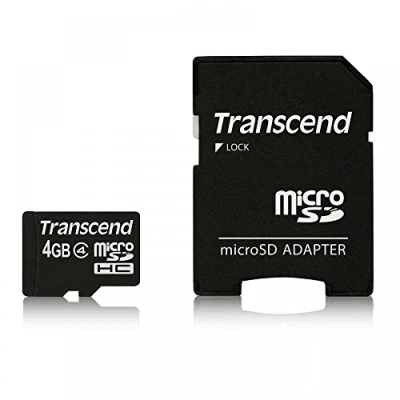 Imagen de Micro Sdhc Transcend 4 Gb Clase Con Adaptador