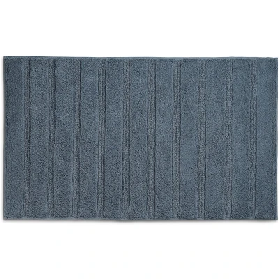 Imagen de kela Megan Alfombrilla de baño (100% algodón, 80,0 x 50,0 1,6 cm), Color Azul