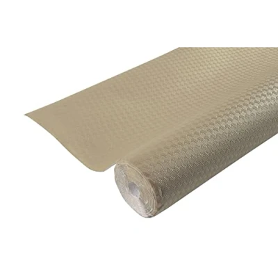 Imagen de Pro Nappe Ref 802068I Mantel desechable en Papel Gofrado único, estético y Profundo Rollo de 20 M Largo 1,20 Ancho Color Hilo
