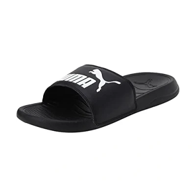 Imagen de Puma Popcat 20, Chanclas Unisex adulto, Black White, 43 EU