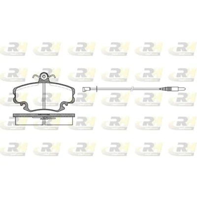 Imagen de ROADHOUSE 2141.32 Juego de pastillas freno RENAULT: Super 5 Hatchback, CLIO 2, 1, PEUGEOT: 205 II 309 Hatchback