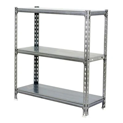 Imagen de Simon Rack Estanteria Metalica, 3 Baldas Ajustables, 180 kg de Punto Flexión, 900x1000x300 mm, Estantería Almacenaje, Sin Tornillos, Galvanizado Simonclick