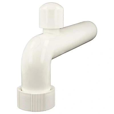 Imagen de tecuro Codo de salida para sifón con cierre olor, 90, aireador tubo, válvula ventilación lavabo, 1 1/2 pulgadas x 40 mm 250 diámetro, plástico, color blanco, 58770