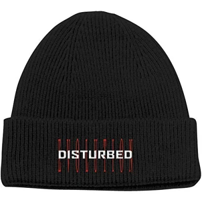 Imagen de Disturbed Evolution Gorro para hombre, color negro