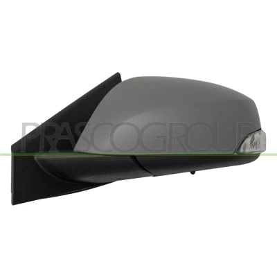Imagen de Espejo retrovisor Prasco RN0867334 izquierda imprimado eléctrico calefactable, con memoria, abatible eléctricamente, tintado en azul, asférico