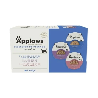 Imagen de Applaws Chicken with Lamb Layer Pot, Cuencos, 4 Pack (4x8x60g)