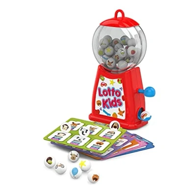 Imagen de Chicos Lotto Kids. Juego Infantil. Bingo Educativo para niños. Aprende Palabras en 4 Idiomas Distintos: Español, Portugués, Inglés y Francés. A Partir de 3 años. 20701