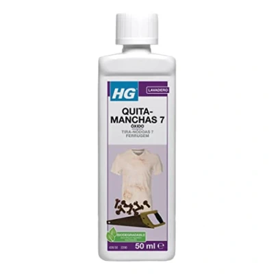 Imagen de HG Limpiador Manchas de nr. 7 para Óxido en Ropa y Piedra Natural, 50 ml