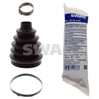 Imagen de SWAG 82 10 1859 Fuelle Palier Eje delantero, izquierda, lado de rueda, derecha Termoplástico NISSAN: Qashqai 2