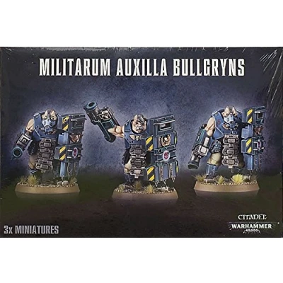 Imagen de Games Workshop 99120105053 &quot;Militarum Auxilla Bullgryns Juego de Mesa y Miniatura