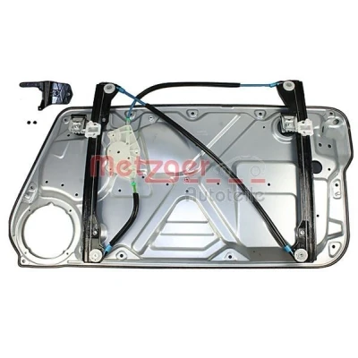 Imagen de Metzger Elevalunas Delante, derecha eléctrico con placa soldada sin electromotor para vehíc. volante a la izquierda 2160129