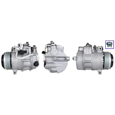 Imagen de LUCAS ACP01177 Compresor de Aire Acondicionado PAG 46 R 134 a con juntas MERCEDES BENZ: Clase C Berlina, E T modell