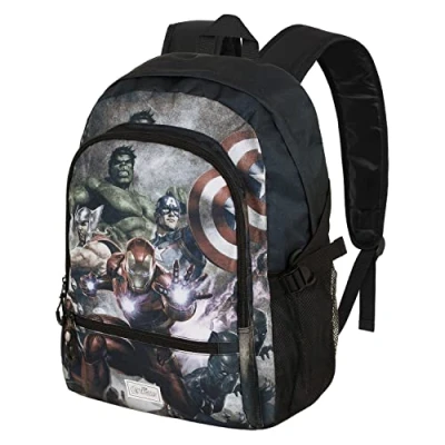 Imagen de Marvel Los Vengadores Troupe Mochila Fight FAN 2.0, Verde, 31 x 44 cm, Capacidad 24 L