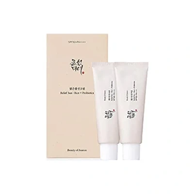 Imagen de Beauty of Joseon Set de protector solar Arroz + Probióticos (50 ml*2 unidades) SPF 50+ PA++++