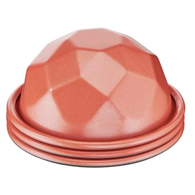 Imagen de Tefal Creabake Set 3 Moldes Diamante Creabake, repostería, 7.5 cm, revestimiento antiadherente, sistema apilable, recetas creativas dulces y saladas, repostería fácil