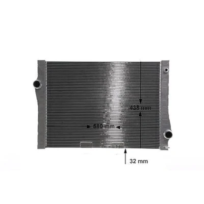 Imagen de MAHLE ORIGINAL CR 2109 000S Radiador, refrigeración del motor 438 580 32 Aletas soldadas