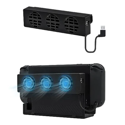 Imagen de Mcbazel Ventilador de Refrigeración Externo para Consola NS Switch USB