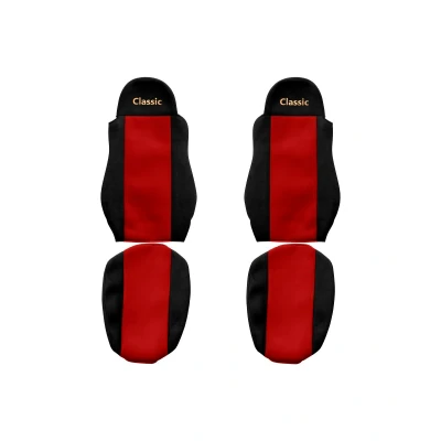 Imagen de F CORE ContiClassic PS01 RED Cubreasiento Rojo Estampado textil delante