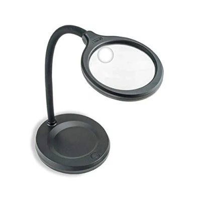 Imagen de Carson Deskbrite llampara con Lupa de 2X Aumento, Lente Punto 5X y luz LED (LM 30EU)