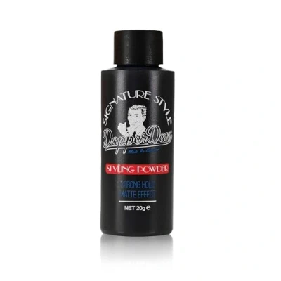 Imagen de Dapper Dan Signature Style polvo estilizador, para textura de cabello fácil aplicación hombres, proporciona una firmeza mate fuerte, acabado voluminoso y espesante, sin fragancia, 20g