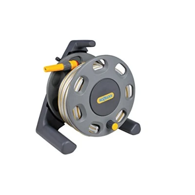 Imagen de Hozelock Carrete portamangueras suelo para 30 m de manguera 12,5 mm diámetro se suministra con 15 y todos los accesorios