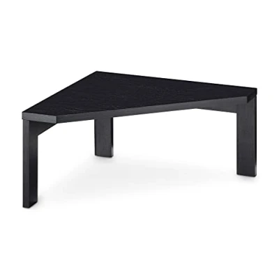 Imagen de Navaris Balda para Esquina de bambú Estantería esquinera 30 x 15 cm Estante rincón Cocina despensa Dormitorio baño Negro