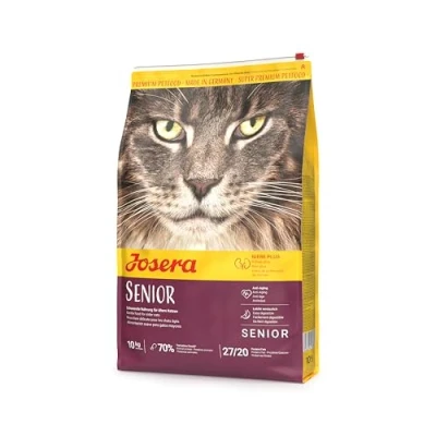 Imagen de JOSERA Senior (1 x 10 kg) Comida para gatos mayores o con insuficiencia renal crónica, alimento seco superpremium, 1 unidad