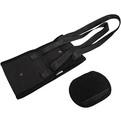 Imagen de Arnés de rehabilitación Black Dog Lift and Assist Support con asa para caninos Aid ayudarlos a pararse, paseo, entrar en coches, subir escaleras, mascotas heridas, ancianas. (M)