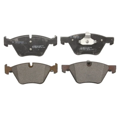 Imagen de BOSCH 0 986 494 118 Juego de pastillas freno Low Metallic Chapa antichirridos, con clip émbolo BMW: 3 Touring, Berlina, 5 Berlina norauto,