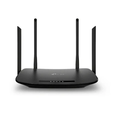 Imagen de TP Link VR300 Archer Modem Router VDSL FTTC FTTS ADSL hasta 100 Mbps, Wi Fi AC1200 Dual Band, Negro