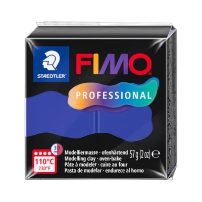 Imagen de STAEDTLER 8040 3 ST Fimo Prof Pasta para modelar (57 g), color azul real, estándar