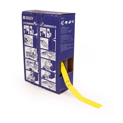 Imagen de M611 Brady BM 10x60 348 YL Etiquetas de poliolefina amarillas 10 mm x 60 (original)