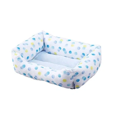 Imagen de Iris Ohyama, cama térmica para mascotas / cómoda perros durante todo el año, material aislante, asiento acolchado, bordes, gato &amp; perro pequeño Pet Bed Sofa PCSB 20S Punto