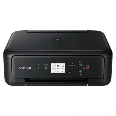 Imagen de Canon Pixma TS5150 Impresora Multifunción 3 en 1, Sistema de Inyección Tinta, Impresión, Escaneo y Copia, WiFi, Impresión a Doble Cara Automática, Alimentación Papel Frontal Posterior, Negro