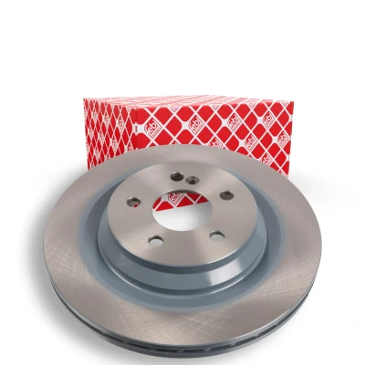 Imagen de FEBI BILSTEIN 26405 Disco de freno Eje trasero 320 24 5 112 ventilación interna revestido MERCEDES BENZ: SL Cabrio, Clase S Berlina, Coupé
