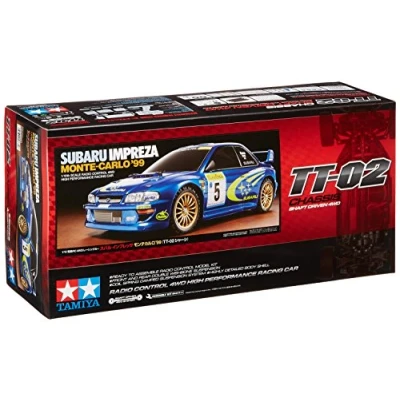 Imagen de Tamiya 58632 1: 10 RC Subaru Impreza MC 99 TT de 02, Vehículo. el Paquete batería y Control Remoto no están incluidos.