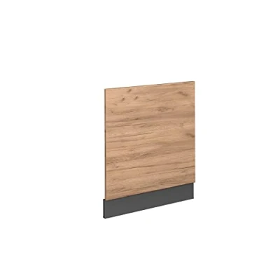 Imagen de Vicco Panel Frontal Fame Line, Roble Dorado/Antracita, 60 cm sin encimera