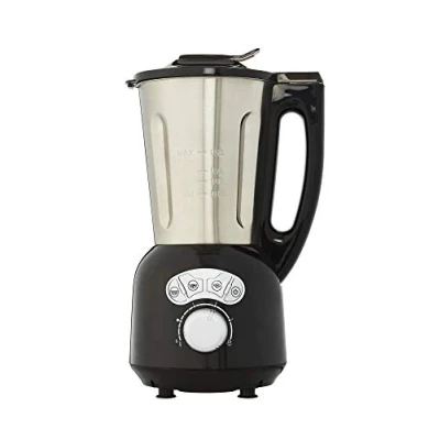 Imagen de Senya Licuadora Calentador de Acero Inoxidable Cook &amp; Ice V3, Máquina para Hacer Sopa Suave/Triturada, Cocción Al Vapo, 1400 W, 1.5 litros, Metal, 3 Velocidades, Negro