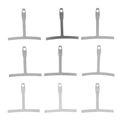 Imagen de 9 Piezas Calibre de Radio la Guitarra, 7,25&#039;&#039; 9,5&#039;&#039; 10&#039;&#039; 12&#039;&#039; 14&#039;&#039; 15&#039;&#039; 16&#039;&#039; 17&#039;&#039; 20&#039;&#039; Inferior Guitarra para Reparación y Mantenimiento
