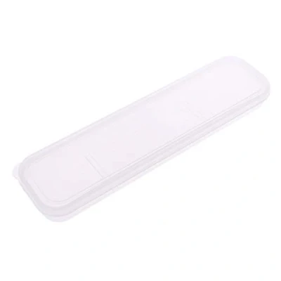 Imagen de Vajilla portátil de plástico Transparente para Estuche, Cuchara, Tenedor, Caja Almacenamiento, Cubiertos O