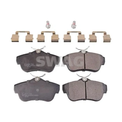 Imagen de SWAG 62 91 6891 Juego de pastillas freno Eje trasero excl. contacto avisador desgaste con material fijación CITROËN: Jumpy II MPV