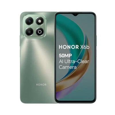 Imagen de Móvil Honor X6b, Forest Green, 128 GB, 4 GB RAM, 6.56&quot; TFT LCD HD+, MediaTek Helio G85, 5200 mAh, Android