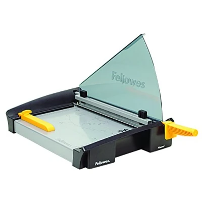 Imagen de Fellowes Plasma A4 Guillotina de papel tamaño A4, capacidad corte 40 hojas, color negro y gris