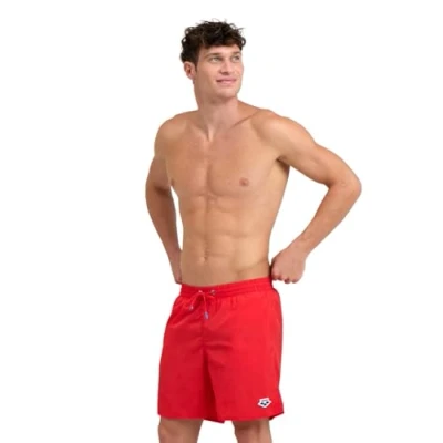 Imagen de ARENA Men&#039;s Icons Solid Boxer, Swim Trunks Hombre, Rojo (Red), L