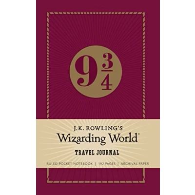 Imagen de J.K. Rowling&#039;s Wizarding World: Travel Journal (Insights Journals) [Idioma Inglés]: Ruled Pocket Notebook (Harry Potter)