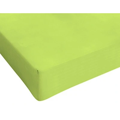 Imagen de Italian Bed Linen Sàbana con angulos de 25cm MAX Color, Verde Àcido, Individual