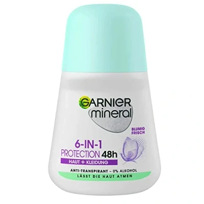 Imagen de GARNIER MINERAL protección 5 DESODORANTE ruedas en , 5er Pack (5 x 50ml)