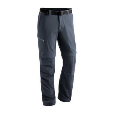 Imagen de Maier Sports Zipp, Pantalones de Senderismo para Hombre, Gris (Graphite), 24