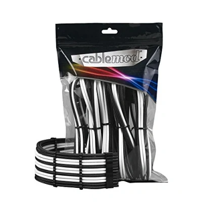 Imagen de CableMod Pro ModMesh Extensión de Cable Kit Negro/Blanco