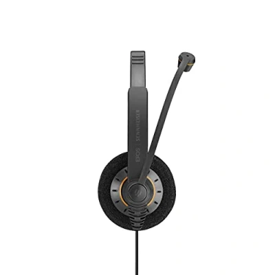Imagen de EPOS Auriculares con micrófono y USBSENNHEISER C10, Cascos Cable una conexión USBSencilla Flexible tecnología BrainAdapt, Negro